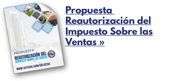 Propuesta Reautorización del Impuesto Sobre las Ventas